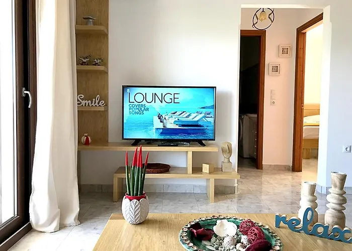 Zoe's House W/ Panoramic View 2br Ac 5min Walk Dt Karpathos